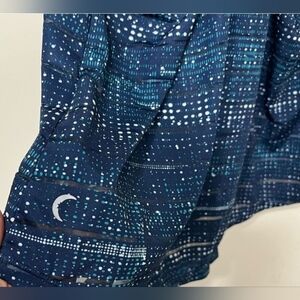 Zyia Havana Blue White Tank S Racerback Athletic Women